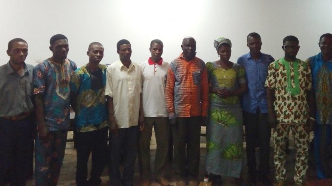 Les membres du bureau
