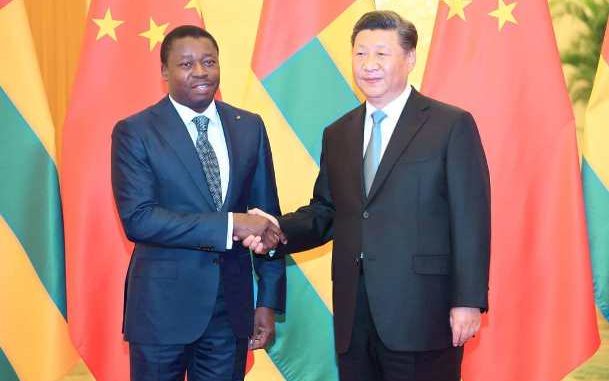 Faure Gnassingbé et son homologue Xi Jinping