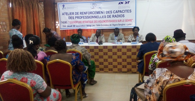 'atelier sur les VBG