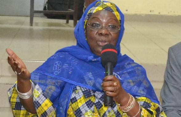 Mme Awa Nana Daboya, le 11 février 2019 à Atakpamé.