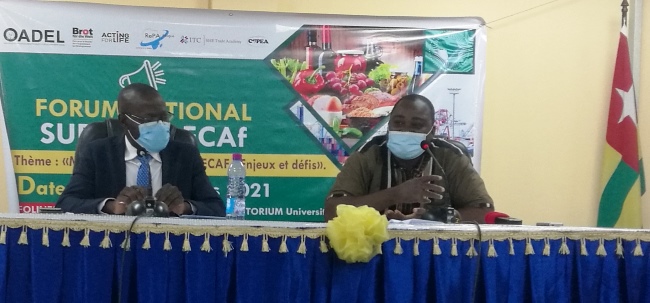 Lancement du Forum national sur la ZLECAf Lancement du forum sur la ZLECAf