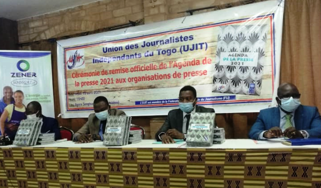 Lancement de l'agenda 2021 de la presse togolaise