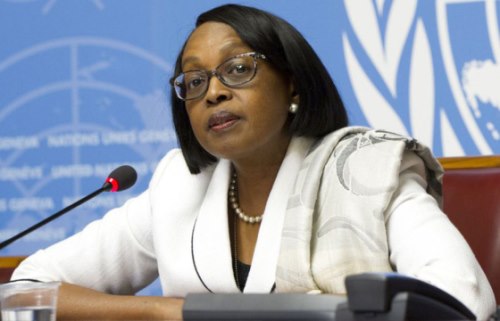 Dre Moeti, directrice régionale de l'OMS