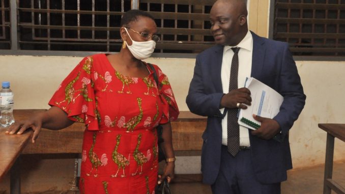 M. Kodolakina et Mme Kpakpo (membre du jury)