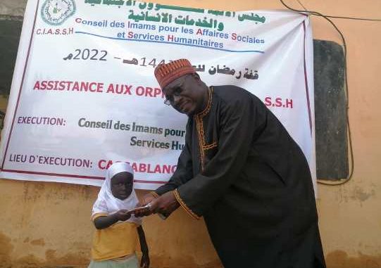 remiseremise de don à une orpheline de don à une orpheline