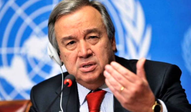 Antonio Guterres, SG ONU