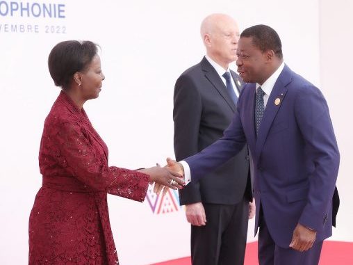 Faure Gnassingbé, salué par la secrétaire générale de la Francophonie...