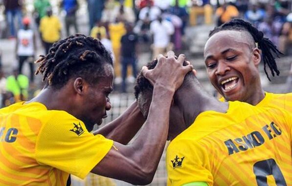 Des joueurs d'ASKO de Kara