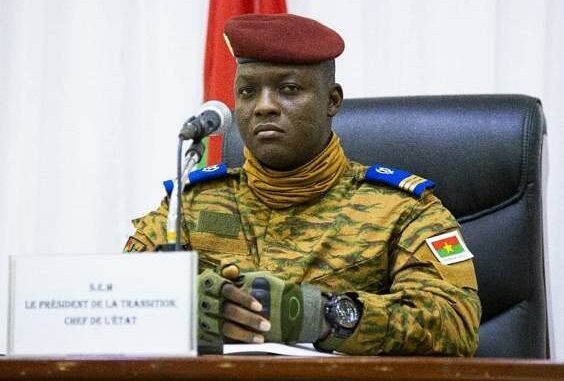 Le capitaine Ibrahim Traoré