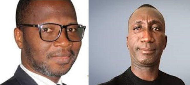 Les deux journalistes