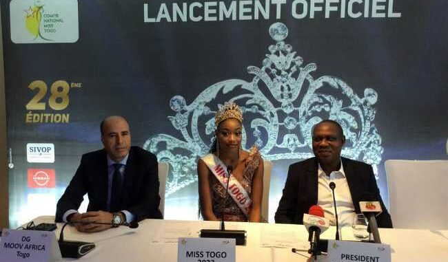 La table d'honneur, lors de la cérémonie de lancement de Miss Togo 2024...