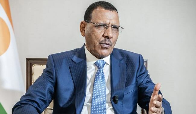 Le président Mohamed Bazoum