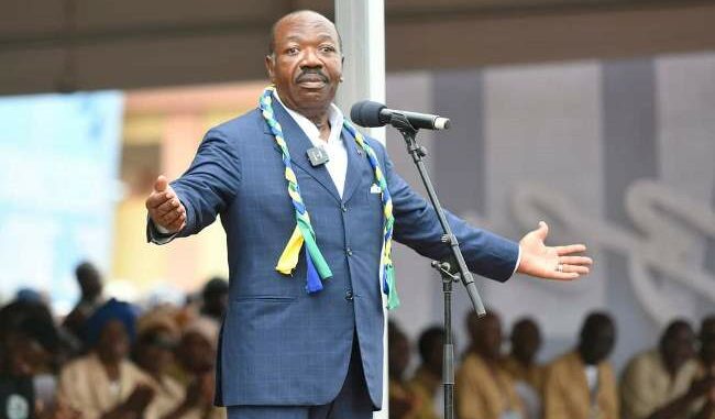 Le président du Gabon Ali Bongo Ondimba