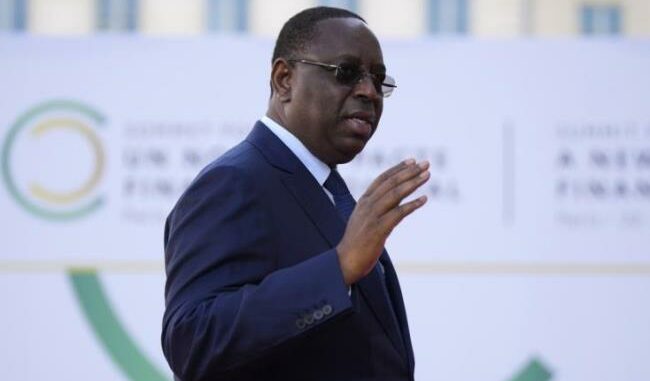Le président sénégalais Macky Sall