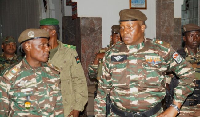 Le général Abdourahamane Tiani........