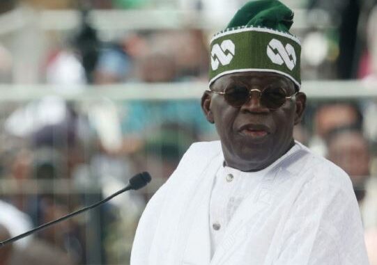 Le président du Nigeria Bola Tinubu