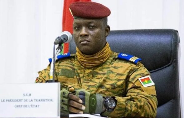 Le capitaine Ibrahim Traoré
