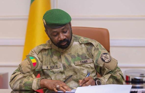 Le colonel Assimi Goita du Mali - Photo@Archives