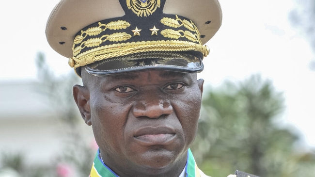 Le général Brice Oligui Nguema
