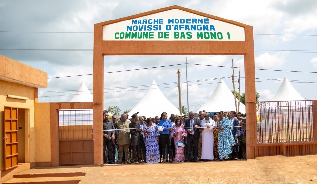 L’inauguration du marché d’Afagnan-Gbléta...