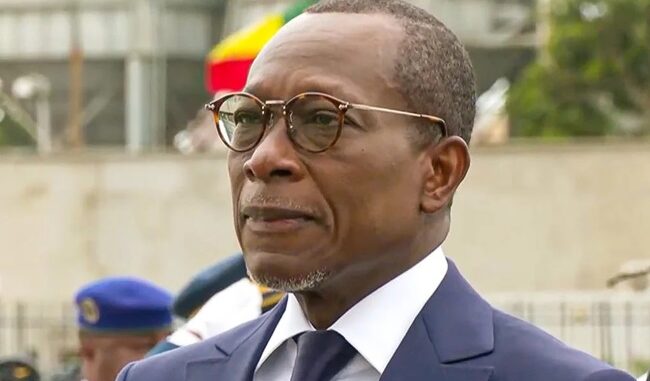 Le président Patrice Talon