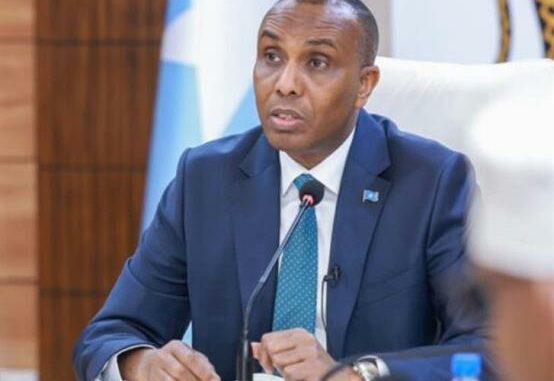 Le Premier ministre somalien Hamza Abdi Barre