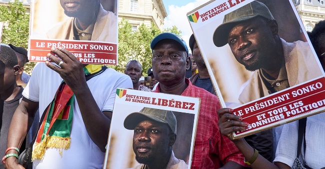L'opposant Ousmane Sonko