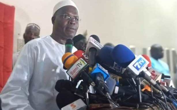 Khalifa Sall, l'un des candidats, l'un des candidats à la présidentielle