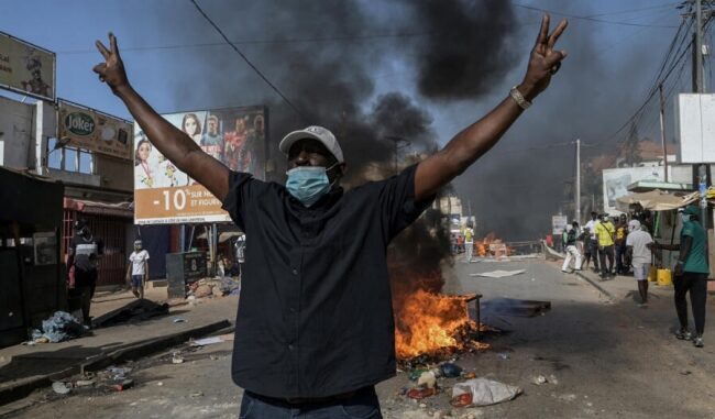 Sénégal Manif