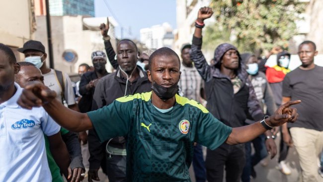Sénégal-Manifestations...
