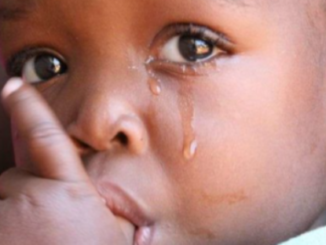 Un enfant qui pleure, photo d'archives