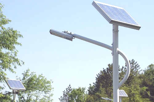 Lampadaire solaire...