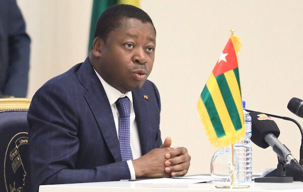 Le président Faure Gnassingbé