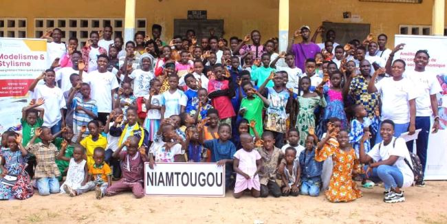 Les participants de l'étape de Niamtougou...