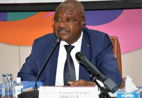 Essowè Georges Barcola, ministre de l’économie et des finances