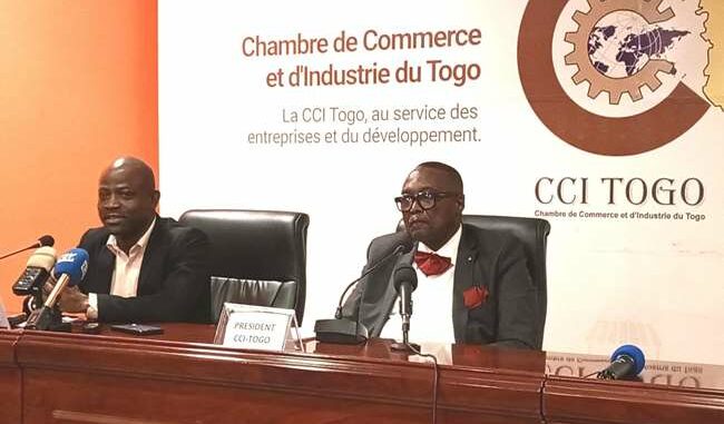 José Kwassi Symenouh (à droite), l’ouverture de la rencontre...