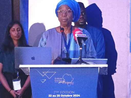 Pr Awa marie Coll Seck, lors de son intervention...