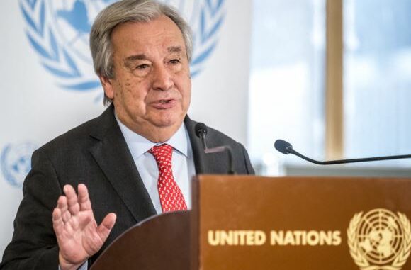 Antonio Guterres..