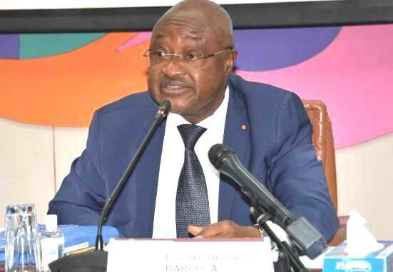 Essowè Georges Barcola, ministre de l'économie et des finances
