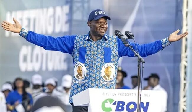 Le général Brice Clotaire Oligui Nguema
