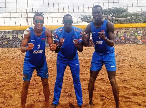 Beach-volley africain U18