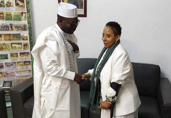 Foli Bazi Katari et Mme Catherine Koffman...