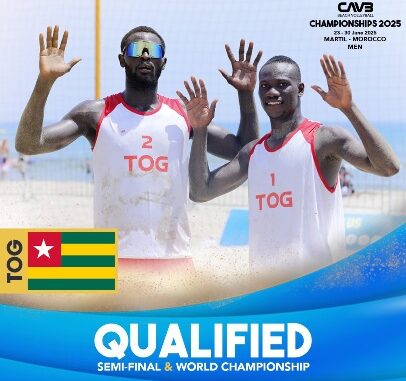 Le duo de la sélection togolaise