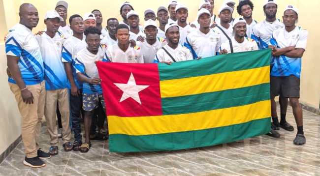 La délégation togolaise..